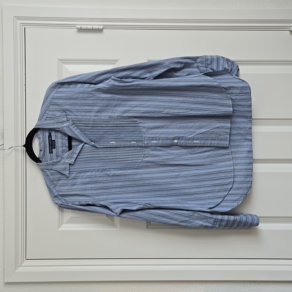 Lauren Ralph Lauren Tops - Lauren Ralph Lauren blue striped button up